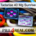 Tadarise 40 Mg Sunrise 37